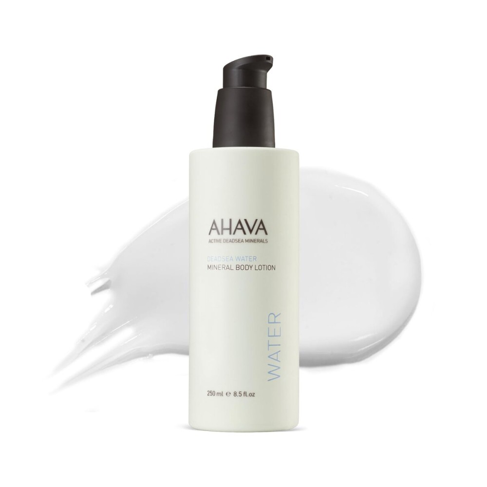 AHAVA Dead Sea Water Mineral Body Lotion - Daily Moisturizing & Hydrating Body Lotion with Osmoter, Exclusive blend of Dead Sea Minerals & Nourishing Botanical Extracts, Original, 8.5 Fl.Oz