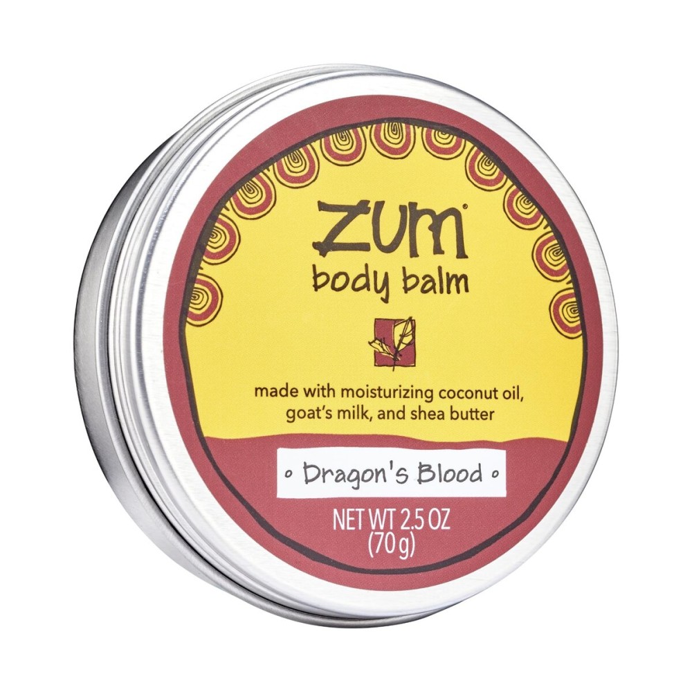 Zum Indigo Wild Body Balm - Body Moisturizer for Women & Men - Includes Goat\'s Milk, Shea Butter & More - Natural Skin Moisturizer - Dragon\'s Blood - 2.5 oz