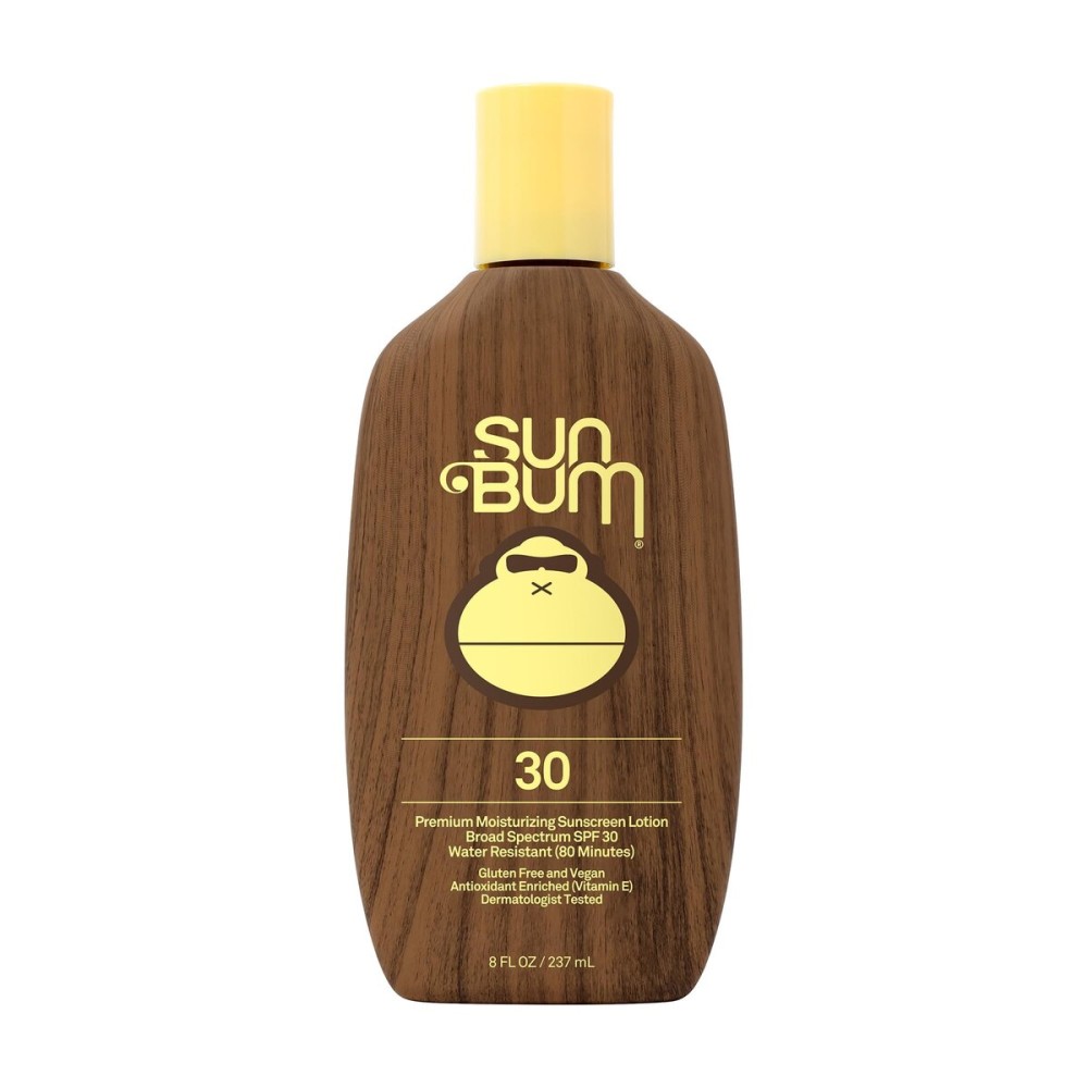 Sun Bum Original SPF 30 Sunscreen Body Lotion - Broad Spectrum Moisturizing Sunscreen with Vitamin E - Hawaii 104 Act Compliant (Made without Octinoxate & Oxybenzone) - 8 oz