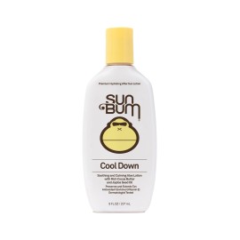Sun Bum Cool Down Aloe Vera Lotion - Vegan After Sun Care with Cocoa Butter to Soothe and Hydrate Sunburn - 8 oz