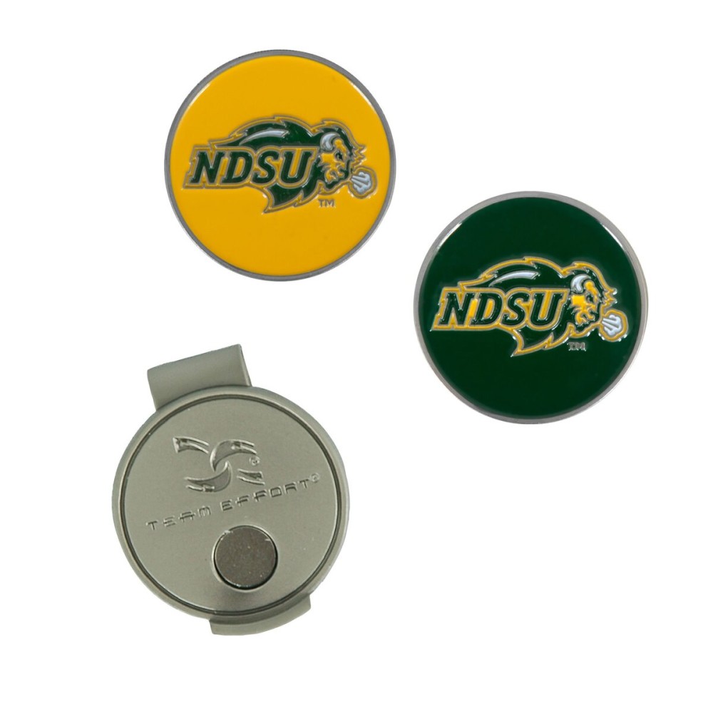 Team Effort North Dakota State Bison Hat Clip & 2 Ball Markers