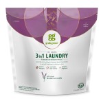 Grab Green 3-in-1 Laundry Detergent Pods, 132 Count, Lavender Vanilla Scent, Plant and Mineral Based, Superior Cleaning Power, Stain Remover, Brightens Clothes