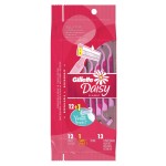 Gillette Venus Daisy Classic Disposable Razors for Women, 18 Count, Hair Removal for Women