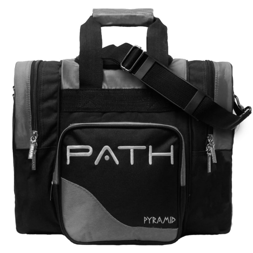 Pyramid Path Pro Deluxe Single Tote - Black/Silver