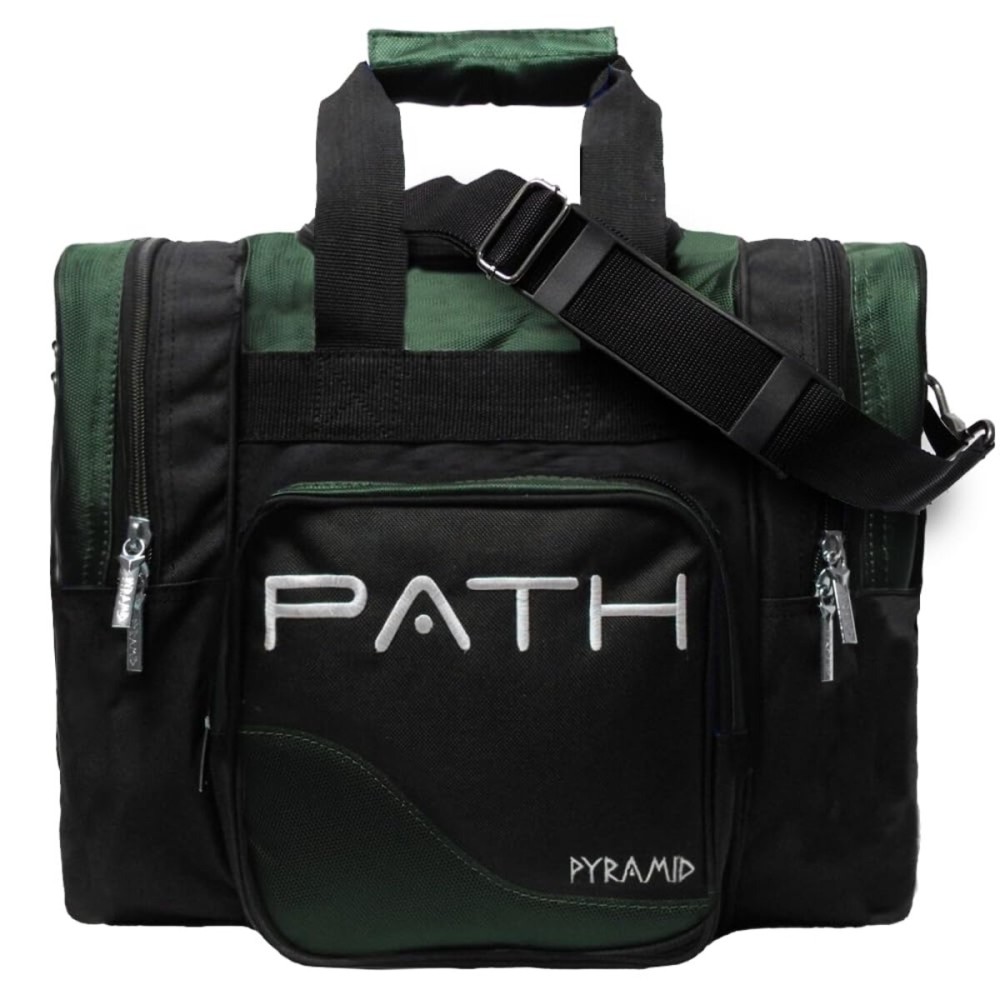 Pyramid Path Pro Deluxe Single Tote - Black/Hunter Green