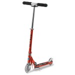 Micro Kickboard - Sprite - Two Wheeled, Fold-to-Carry Swiss-Designed Micro Scooter for Kids & Teens with Compact & Lightweight Design for Ages 6+ (Red)