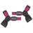 Versa Gripps Pro, Made in USA, Wrist Straps for Weightlifting Alternative, Best Training Accessory, SM, Pink