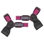 Versa Gripps Pro, Made in USA, Wrist Straps for Weightlifting Alternative, Best Training Accessory, M/L, Pink