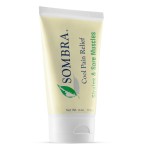 Sombra Cool Pain Relief Gel Cold Pain Relief for Swelling, Growing Pains, Soreness, Post-Workout, Vegan Formula Free of Artificial Fragrances, Dyes, NSAID, Wax, Petroleum, Alcohol - 3oz Flip-Top Tube