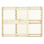 Toddleroo by North States - Supergate Ergo Baby Gate: Plastic Baby Gate for Stairs & Doorways - Adjustable Indoor Safety Gate - Made in USA - 26 to 42 Inches Wide - 26 Inches Tall - Ivory