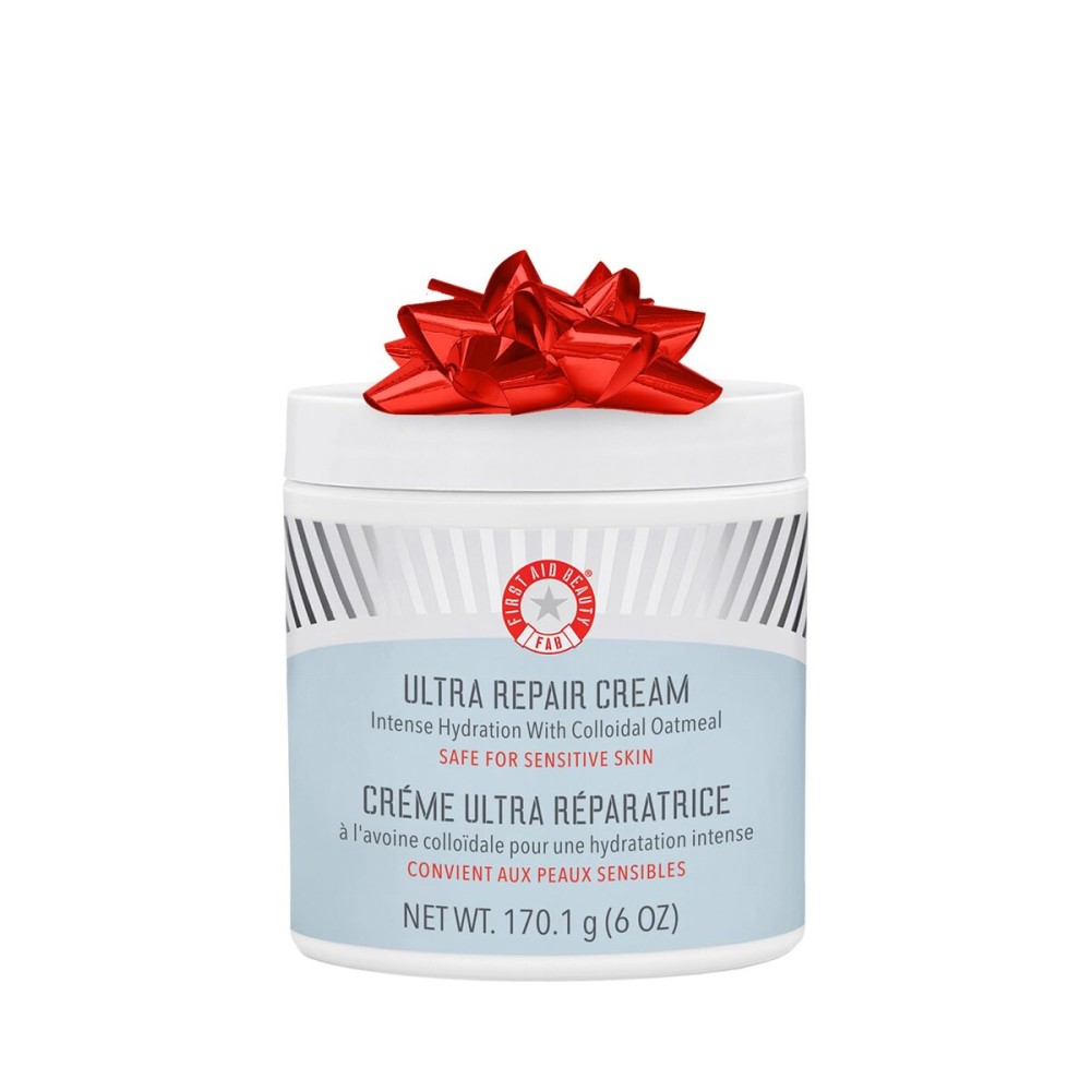 First Aid Beauty - Ultra Repair Cream, Intense Hydration Whipped Colloidal Oatmeal, Clinically Proven to Strengthen Skin Barrier in 7 Days & Helps Relieve Eczema, Luxury Face & Body Moisturizer, 6 oz