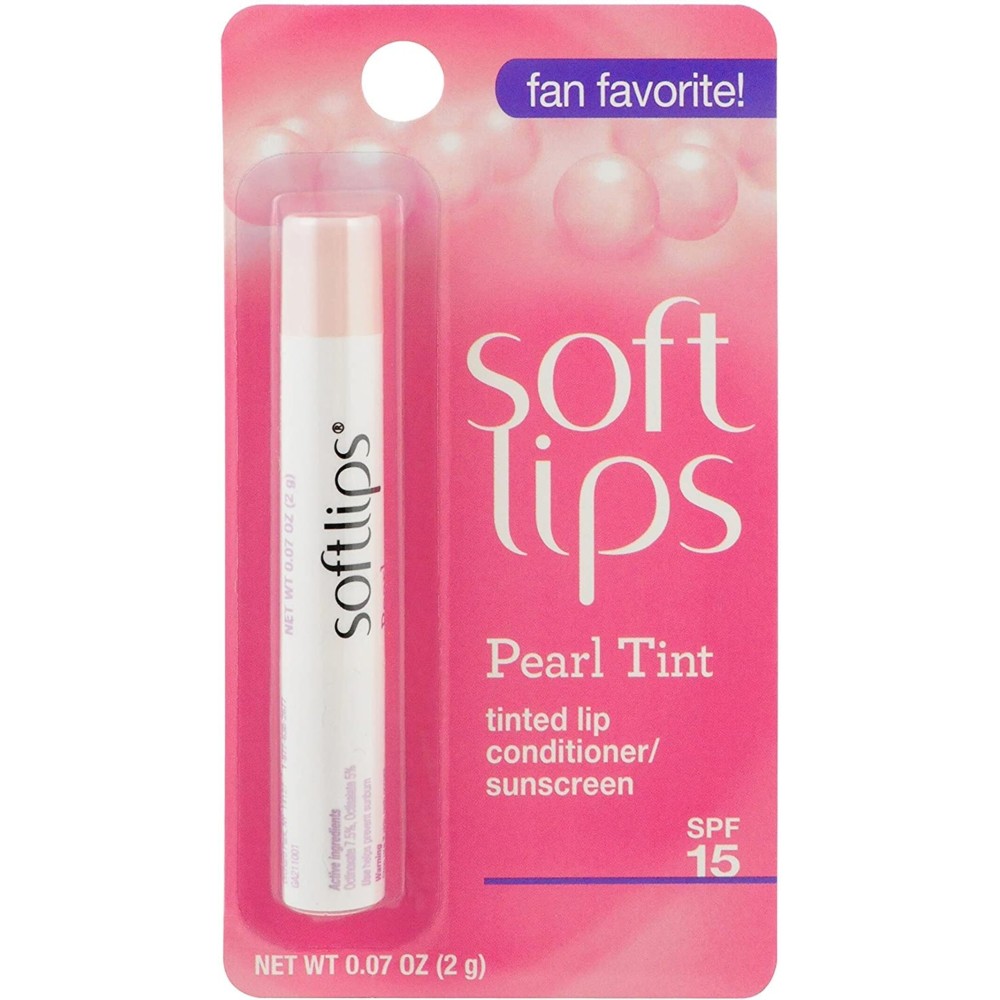 Softlips Pearl Tinted Lip Balm (Pack of 2)