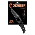 Gerber Gear Remix Folding Pocket Knife, 3 Partially Serrated Tanto Pocket Knife for Survival and Camping, Black
