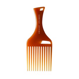 Cricket Ultra Smooth Hair Pick Comb for Volumizing, Detangling, and Reducing Frizz - Enriched with Argan, Olive Oil, and Keratin Infused, Ideal for Curly, Thick, and Long Hair