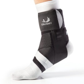 BioSkin TriLok Ankle Brace for Women & Men - Ankle Brace for Sprained Ankle, Plantar Fasciitis Relief, Foot Arch Support, Peroneal Tendonitis Relief, & PTTD Support, HSA or FSA Eligible (X-Large)