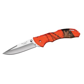 Buck Knives 0286CMS9 Bantam Folding Pocket Knife with Pocket Clip, Mossy Oak Blaze Orange Camo