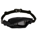 SPIbelt Kids Pocket Belt, Expandable Pocket, Adjustable Waist, No Bounce, No Logo Band, Black with Black Zipper