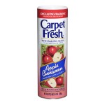 Carpet Fresh Rug and Room Deodorizer with Baking Soda, Cinnamon Apple Fragrance, 14 OZ [12-Pack]