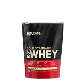 Optimum Nutrition Gold Standard 100% Whey Protein Powder, Vanilla Ice Cream, 1 Pound (Packaging May Vary)