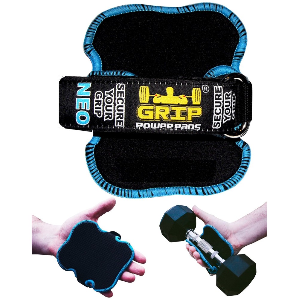 GRIP POWER PADS - Lifting Grips | The Alternative To Gym Gloves | Workout Gloves | Men Workout Gloves |Women Workout Gloves