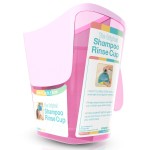 S.C. Products, Inc. Tear-Free Bathing Experience with Rinse Cup - Soft Flexible Edge, Comfortable Handling & 40 Oz Capacity