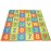 Tadpoles Soft EVA Foam 36 Piece ABC Playmat Set, Multi/Primary, 74x 74 (36 Sq Feet)