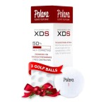Polara Golf Self-Correcting Golf Balls - Soft Feel, Anti-Slice & Hook Correction, Exceeds USGA Limits, Dimple Pattern, High-Performance Balls for Men & Women - Extra Distance & Spin, 3 Pack, White