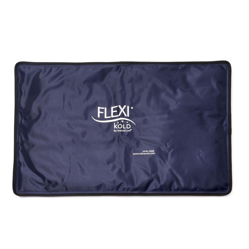 FlexiKold Extra Large Gel Soft Flexible Ice Pack for Injuries - Ice Compress, Ice Pad, & Flat Ice Wrap for Post Surgery for Injuries of Shoulder, HIPS & Full Back - XL - Oversize 13 x 21.5