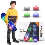 Board Blazers Wild White LED Underglow Lights for Skateboards, Longboards, Scooters - Original Skateboard Lights - Skateboard Accessories - Great Gift for Skateboarders