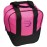BSI Nova Bowling Bag for Men & Women - Single Ball Tote with Compact Shoe & Accessory Storage - Pink/Black