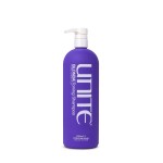 UNITE Hair - BLONDA Toning Shampoo - Purple Formula to Neutralize Brassiness & Brighten Blonde Tones - Ideal for Highlighted & Color-Treated Hair, 33 Fl Oz