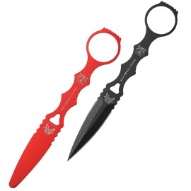 Benchmade - SOCP 176 Tactical Double Edged Dagger and Trainer with Black 440C Handle (176BK-COMBO)