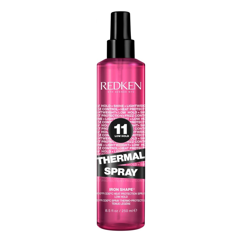 Redken Thermal Spray 11 Low Hold For All Hair Types - Provides a Smooth, Silky & Frizz-Free Blow-Dry Finish while Protecting Against Heat Damage