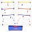 GoSports Premium Ladder Toss Outdoor Game Set with 6 Bolo Balls, Travel Carrying Case and Score Trackers
