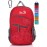 Outlander Packable Handy Lightweight Travel Hiking Backpack Daypack, Red