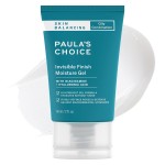 Paula\'s Choice SKIN BALANCING Invisible Finish Gel Face Moisturizer with Niacinamide & Hyaluronic Acid, Lightweight Face Gel Cream for Large Pores & Oily Combination Skin, Fragrance-Free, 2oz