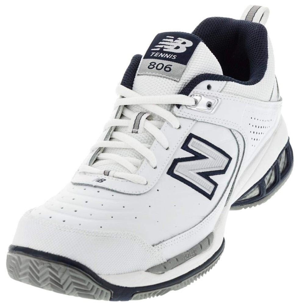New Balance mens 806 V1 Tennis Shoe, White, 15 Narrow US