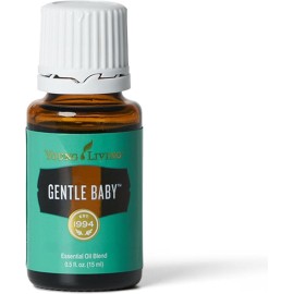Young Living - Gentle Baby 15ml | Gentle Aroma for Babies | Soothing Skin | Relaxing & Moisturizing Aromatherapy Massage | Infant & Parenting Relaxation | Calming Scent