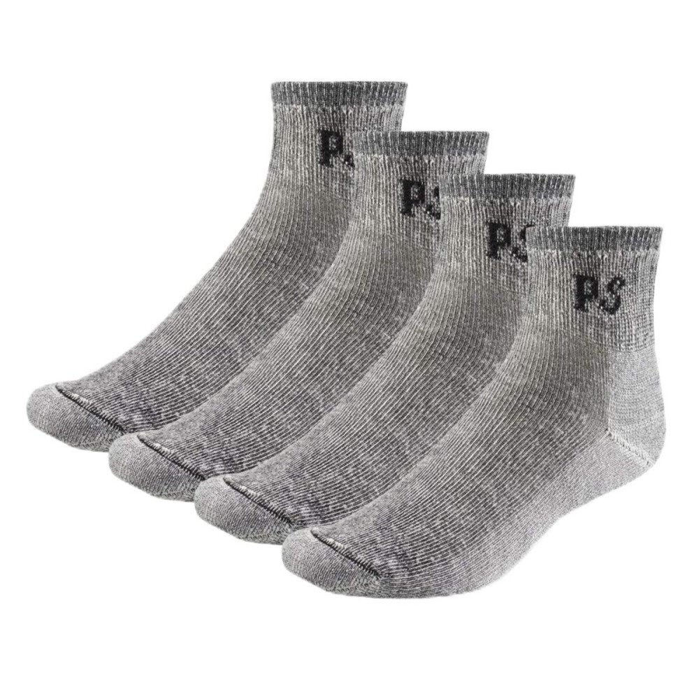 People Socks 4pairs Crew Mens Heather Navy Blue Below Zero Large