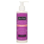 Bon Vital\' Deep Tissue Massage Lotion, 8 Oz, Professional-Grade Moisturizing Lotion for Deep Tissue Therapy, Non-Greasy Skin Softening Formula, Muscle Relaxation, Unscented