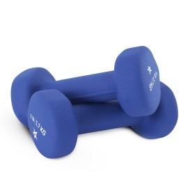 Yes4All 6 lbs Dumbbells Neoprene with Non Slip Grip - Great for Total Body Workout - Total Weight: 12 lbs (Set of 2)