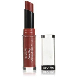 REVLON Lipstick, ColorStay Ultimate Suede Lipstick, High Impact Lip color with Moisturizing Creamy Formula, Infused with Vitamin E, 080 Fashionista, 0.09 Oz
