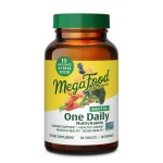 MegaFood Advanced Multivitamin for Men 55+, Mens Multivitamins 50 Plus, Methylated B12, Methyl folate, Choline, Vitamin D, Brain & Muscle Health, Immune Support, Vegetarian - 60 Tablets (30 Servings)
