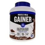 Muscle Milk Gainer Protein Powder, Chocolate, 32g Protein, 5 Pound