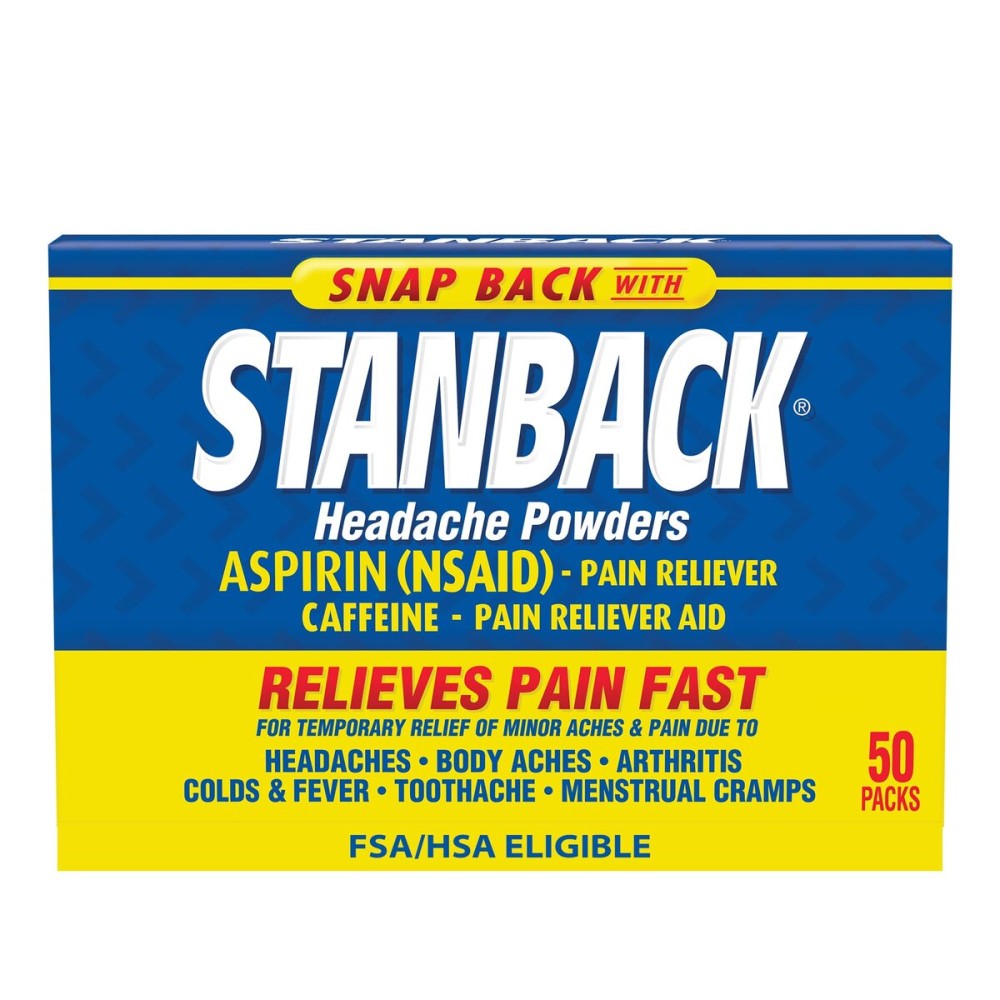 Stanback Headache Powder, 50 ct (Pack of 1)
