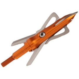 Rage Crossbow X, 2-Blade Archery Arrow Broadhead, 100 Grain with Shock Collar Technology (3-Pack)