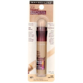 Maybelline New York Instant Age Rewind Eraser Dark Spot Concealer Plus Treatment, Light, 0.2 Fluid Ounce