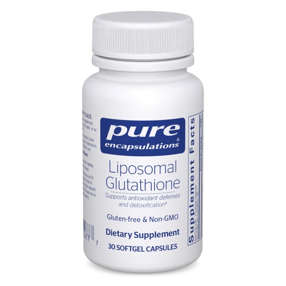 Pure Encapsulations Liposomal Glutathione - Immune Support & Liver Detox* - Antioxidant Protection - with Setria Glutathione - Non-GMO - 30 Softgel Capsules