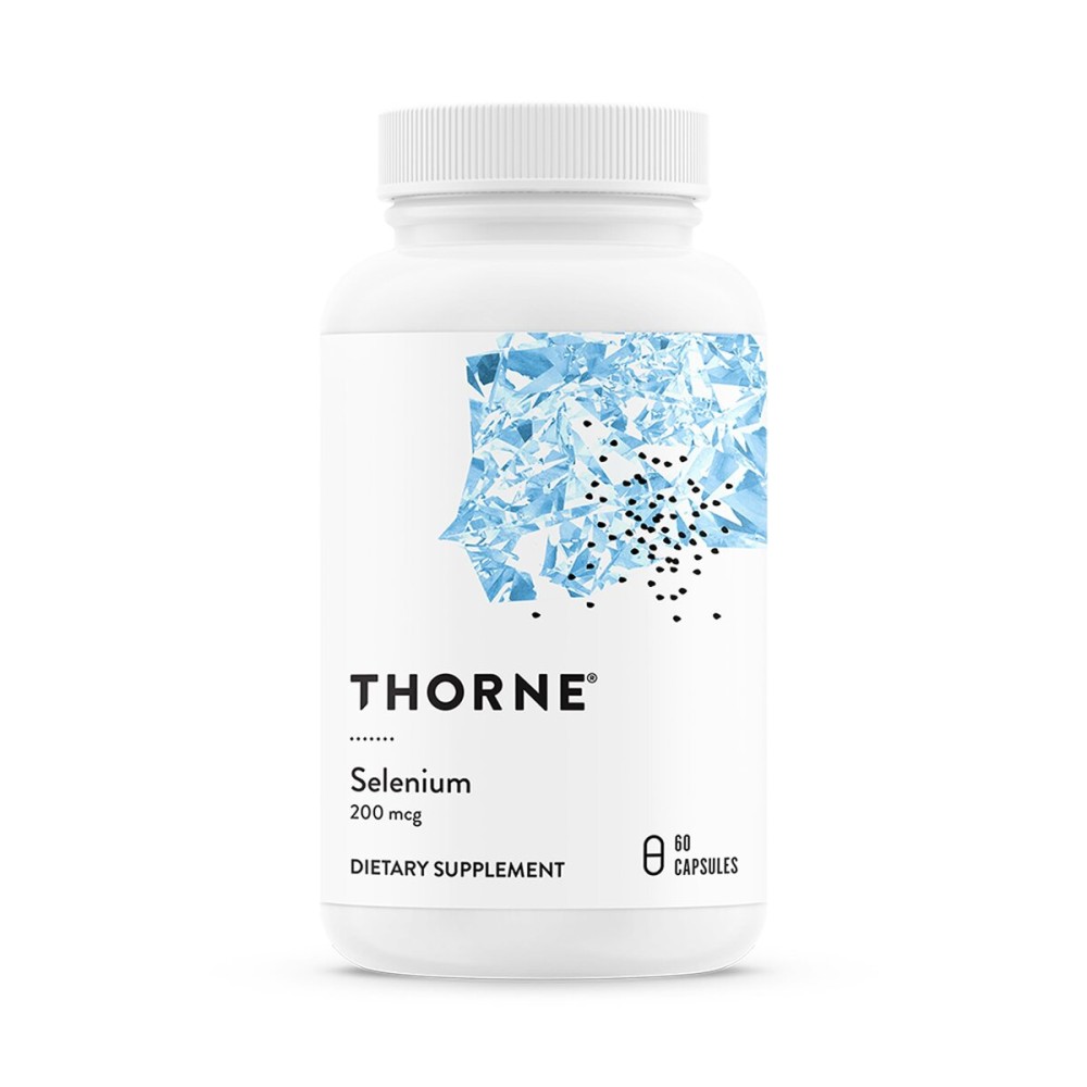 THORNE - Selenium - 200 mcg Selenium Supplement for Antioxidant Support* - 60 Capsules