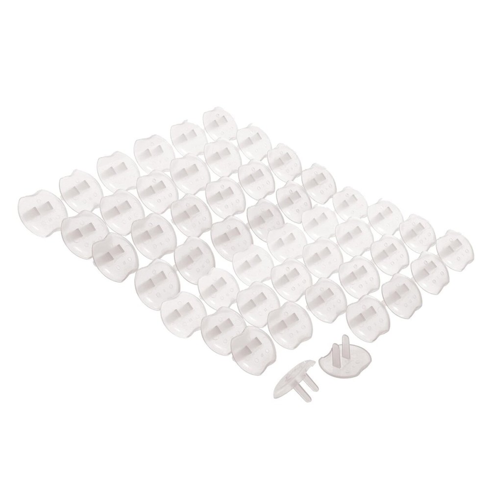 Dreambaby Plastic Baby Safety Outlet Plug Covers - 48 Pack - Outlet Covers Baby Proofing